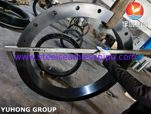 ASME SA266 Gr.2N Gland Ring Carbon Steel Forgings NACE Compliant for Pressure Vessel