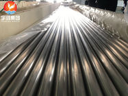 Tube soudé d'acier inoxydable d'ASTM A249 ASME SA249 TP321