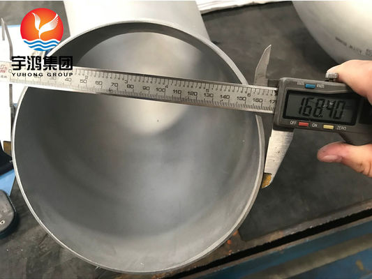 B366 ALLOY AL6XN / UNS N08367 RECORDS SUPER-AUSTÉNITIques en acier inoxydable pour le coude