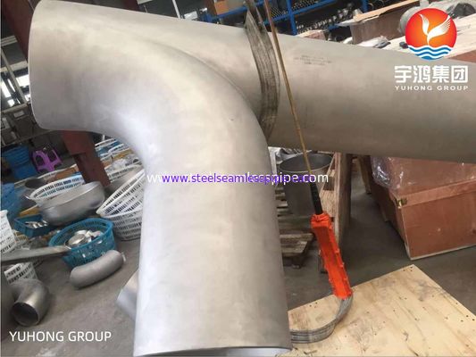 ASTM B366/B366M Steel Pipe Fittings Inconel 600/UNS N06600 a balayé la pièce en t