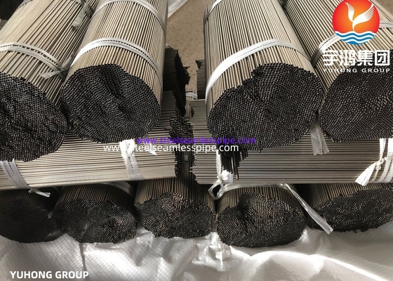SUS316 316L 304 304L, Tubes capillaires soudés de précision en acier inoxydable, Application industrielle