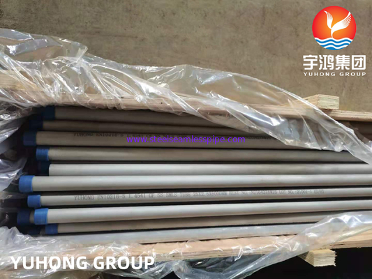 Étiquette EN10216-5 1.4541 / TP321 / TP321H / 12X18H10T Tubes sans soudure en acier inoxydable