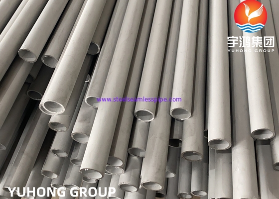 Étiquette EN10216-5 1.4541 / TP321 / TP321H / 12X18H10T Tubes sans soudure en acier inoxydable
