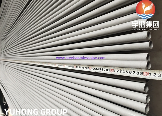 Étiquette EN10216-5 1.4541 / TP321 / TP321H / 12X18H10T Tubes sans soudure en acier inoxydable