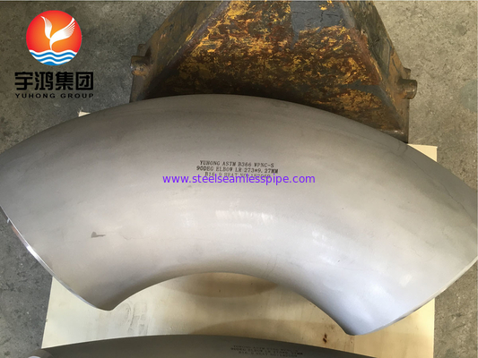 ASTM B366 Monel 400 / UNS N04400 Coude 90 degrés de nickel alliage d'acier