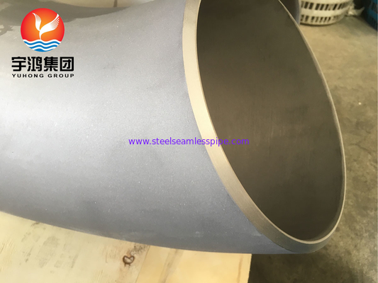ASTM B366 Monel 400 / UNS N04400 Coude 90 degrés de nickel alliage d'acier