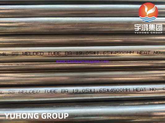 Tubes soudés en acier inoxydable ASTM A249 TP304/304L