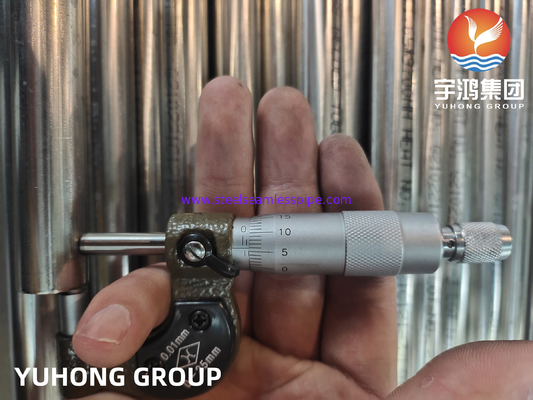 Tubes soudés en acier inoxydable ASTM A249 TP304/304L