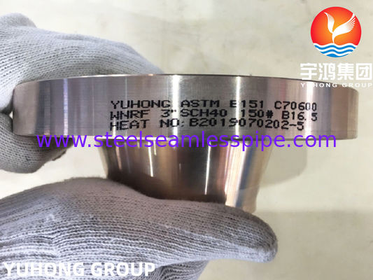 BRIDE DE CUIVRE B151 C70600 DE COU DE SOUDURE DE NICKEL/TYPE DIN 2,0872 RF