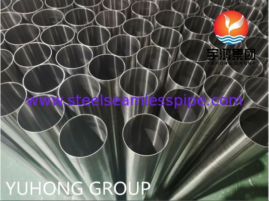 Tubes en acier sans soudure à finition sans soudure, laminés à chaud, ASTM A270 TP304, tubes à paroi mince