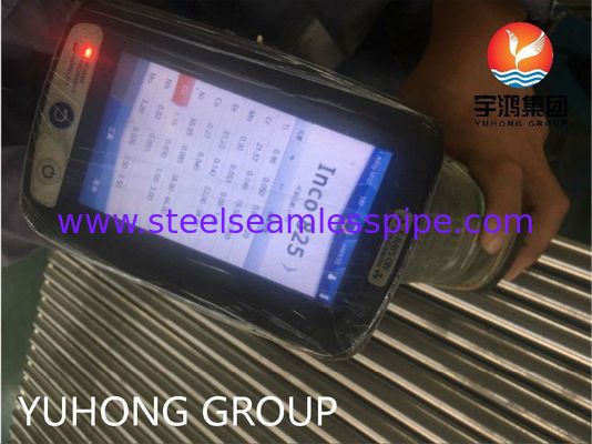 ASME SB163 Tube sans soudure en alliage de nickel Incoloy 825 N08825 pour échangeur de chaleur avec résistance à la corrosion