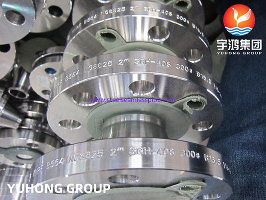 ASTM B564 Incoloy 825 / UNS N08825 Flange de cou de soudage en alliage de nickel