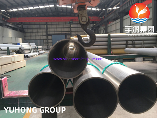 ASTM B165 Monel 400,UNS N04400 Pipe en alliage de nickel SMLS ABS homologuée