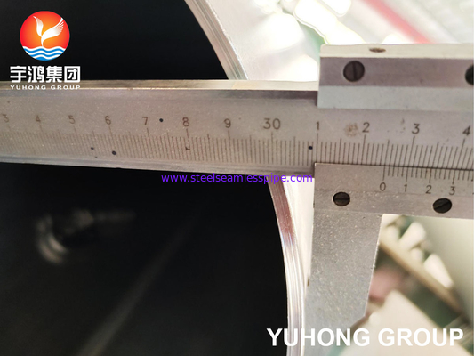 TUYAU SOUDÉ DUPLEX SUPERBE D'ASTM A790 UNS S32750/DIN 1,4410/FAS 2507