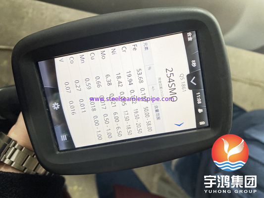 Tuyau d'acier inoxydable duplex, ASTM A789, A790, A928 S31803 S32750 S32760 S31254 254Mo 253MA