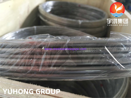 Tubes à bobine sans soudure en acier inoxydable ASTM A269 TP316L
