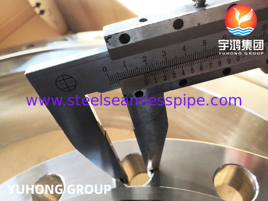 ASTM A182 F310 Flange forgée au cou de soudure en acier inoxydable RTJ ASME B16.5