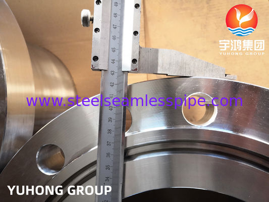 ASTM A182 F310 Flange forgée au cou de soudure en acier inoxydable RTJ ASME B16.5
