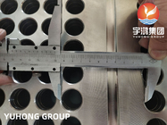EN10028 1.4541 / F321 Plaque de tube forgé en acier inoxydable échangeur de chaleur