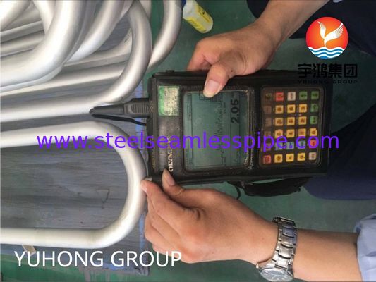 ASTM B444 UNS No6625/tube d'échangeur de chaleur d'alliage de nickel tube en U d'Inconel 625