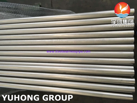 Tubes sans soudure en titane de qualité 7 ASTM B338 UNS R52400