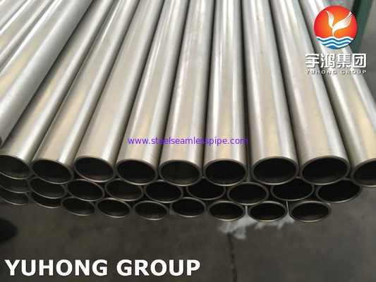 Tubes sans soudure en titane de qualité 7 ASTM B338 UNS R52400
