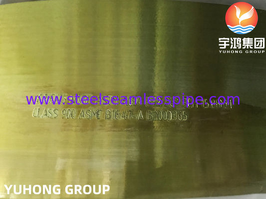 A694 F52 Flange à col de soudure avec protection contre la rouille, acier au carbone et alliage B16.47 Forges résistantes au sulfure d'hydrogène