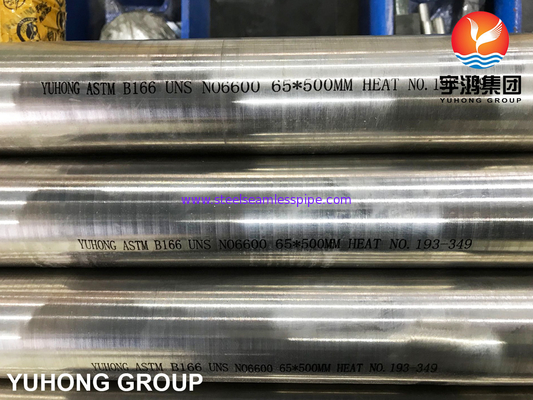 ASTM B166 UNS N06600 / Inconel 600 / Nickel 600, Barre ronde en alliage de nickel Brillante recuit