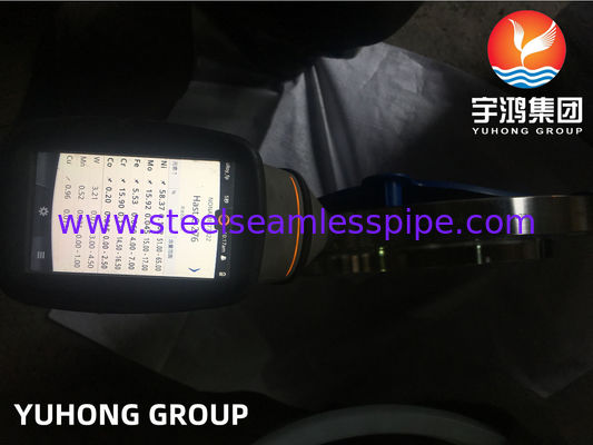 ASTM B564 UNS N10276 / Hastelloy C276 Flange de tuyaux alliage de nickel glisser sur la bride