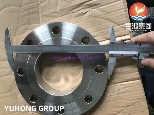 F316L Étalonnage d'acier standard sur les brides RF ASTM A182/ASME SA182 Industrie pétrochimique