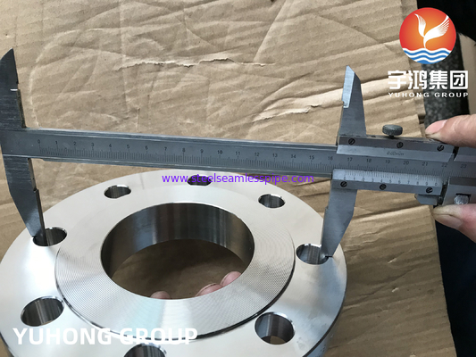 F316L Étalonnage d'acier standard sur les brides RF ASTM A182/ASME SA182 Industrie pétrochimique