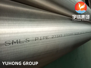 ASTM B165 UNS N04400, Monel 400, 2.4360 Pipe sans soudure en acier allié au cuivre au nickel