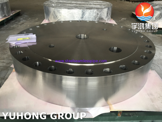 Flanche forgée en acier duplex 1500# Flanche épaisse haute pression RTJ