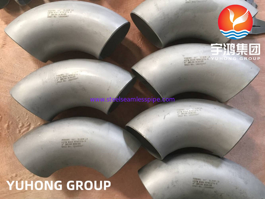 ASTM B366 UNS N10276 / Hastelloy C276 Elbow Hastelloy Steel Buttweld Fitting (Fitage à fente à fente en acier à fente à fente)