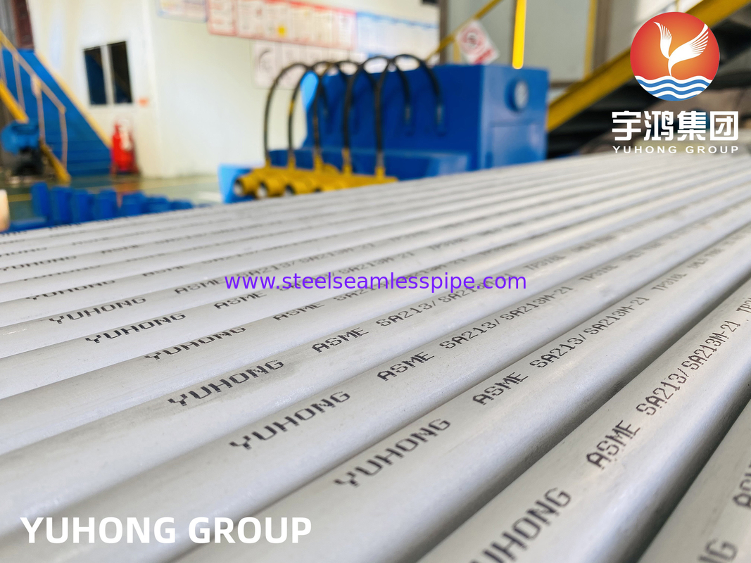 ASME SA213 TP316/316L 1.4401/1.4404 Tubes d'échangeur de chaleur sans soudure en acier inoxydable