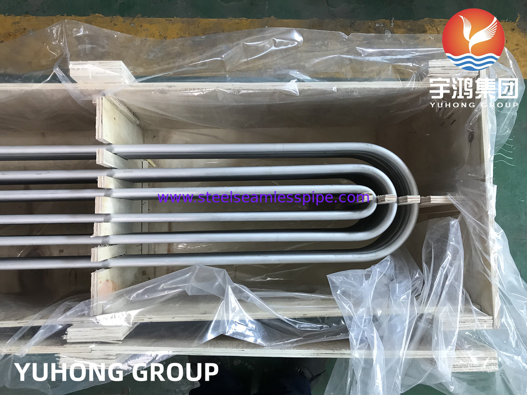 ASME SA213 TP304/304L Tubes en acier inoxydable U sans soudure pour échangeur de chaleur