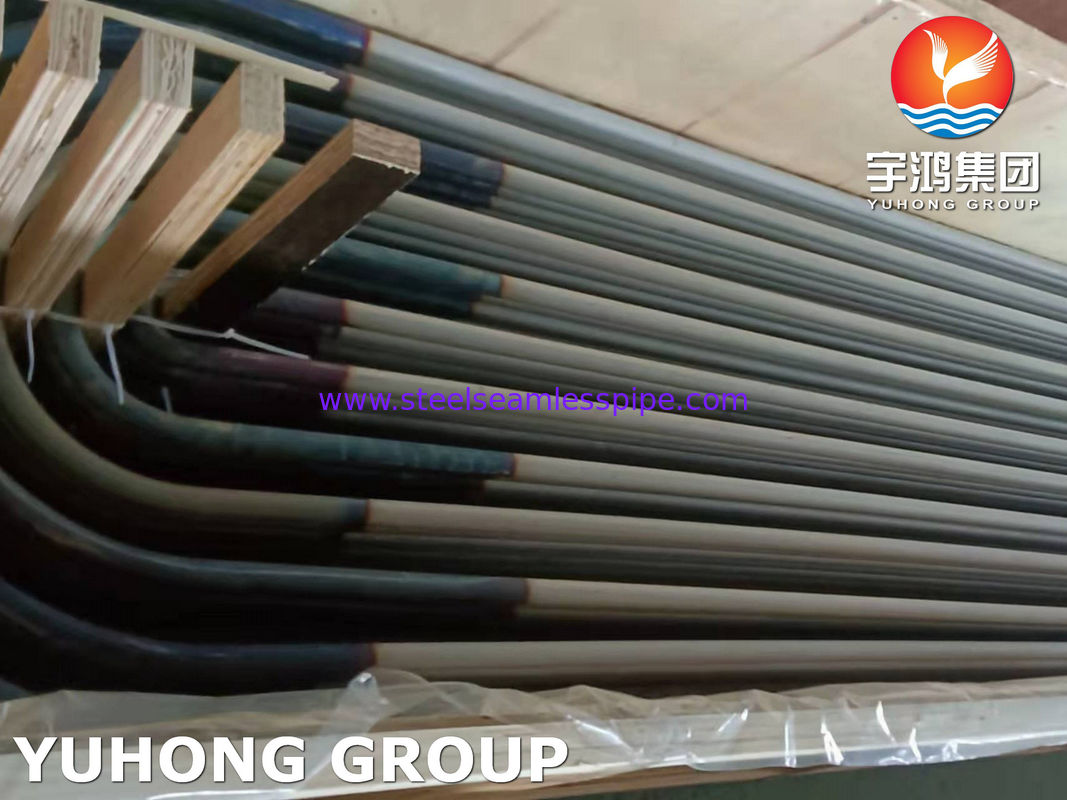 Tubes en acier inoxydable en forme de U-Bend pour échangeur de chaleur 100% ET