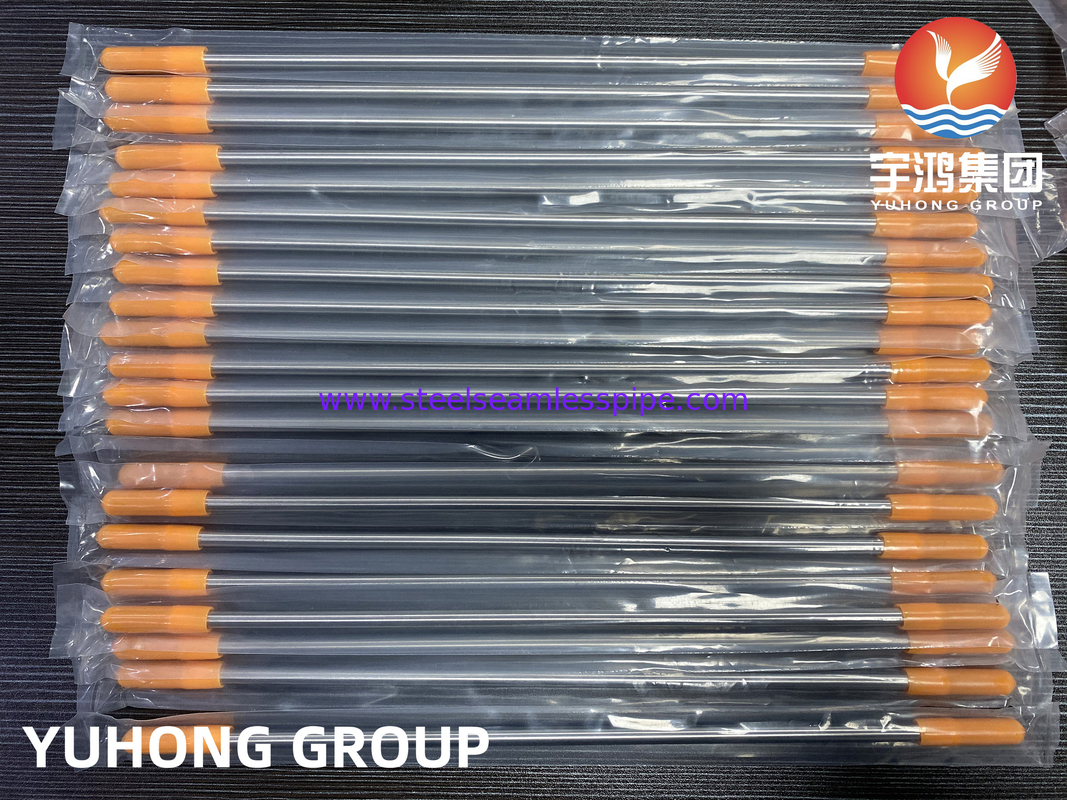 EN10305-1 Tubes capillaires de précision brûlantes recuit en acier inoxydable Tubes sans couture A269 TP304 TP316L