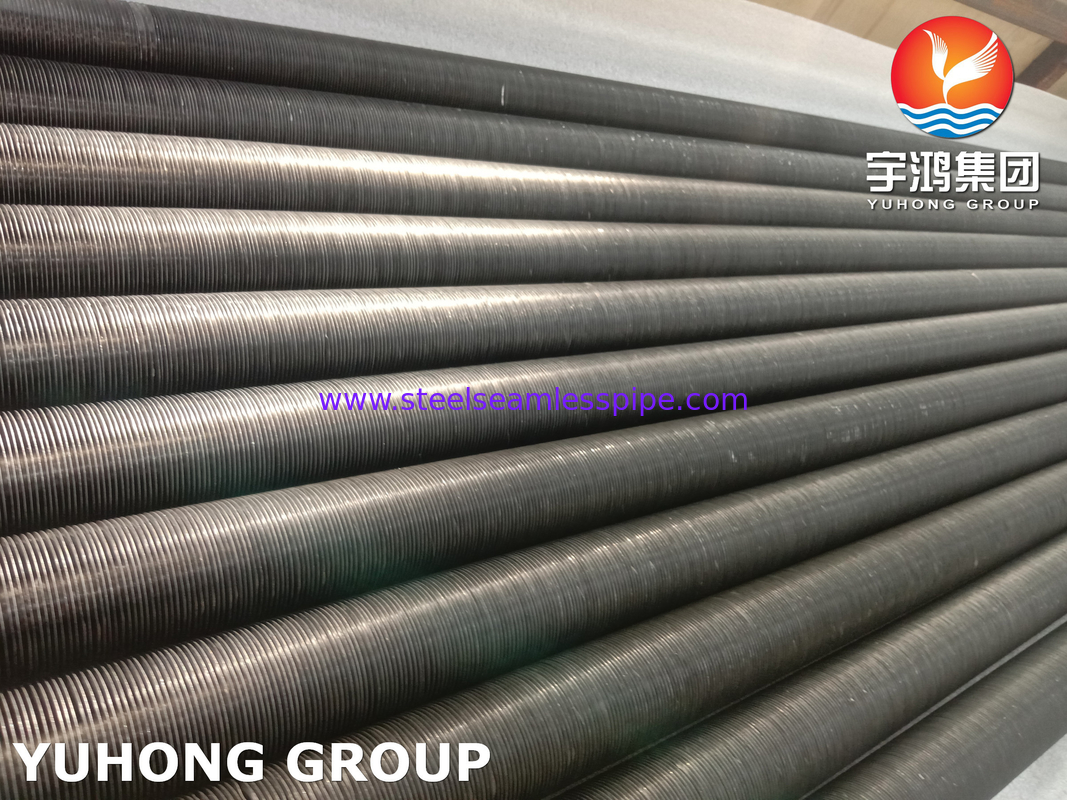 Tubes à nageoires de type G intégrées ASME SB163 Monel 400/UNS N04400 Tubes de base avec nageoires en aluminium
