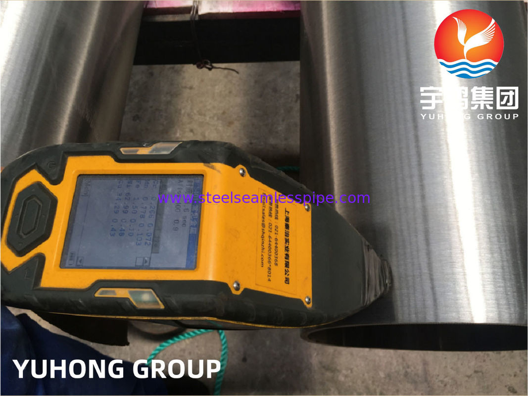 ASTM B165 N04400 Tube en alliage de nickel Monel 400 pour applications chimiques et industrielles