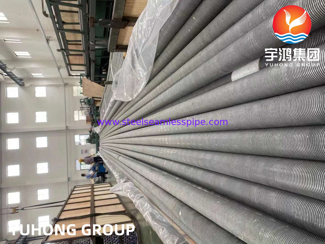 Tubes à ailettes en aluminium de type G/L/LL 1060 pour refroidisseur d'air HT disponible