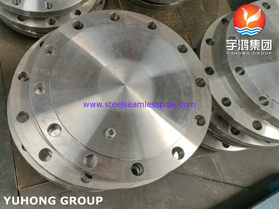 ASME B16.5 ASTM A105 / A105N Flange aveugle en acier au carbone Flange BLRF forgée
