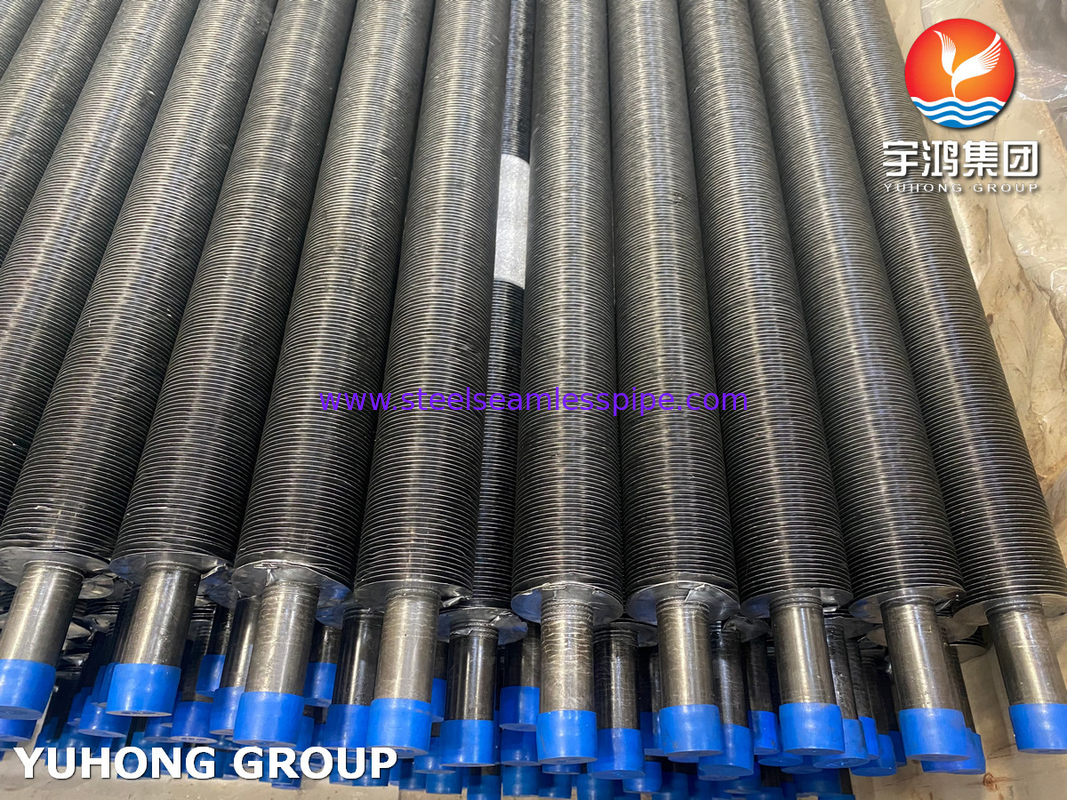 ASTM A179 Tubes à aileron en acier au carbone L G LL Type pour condensateur refroidi à l'air