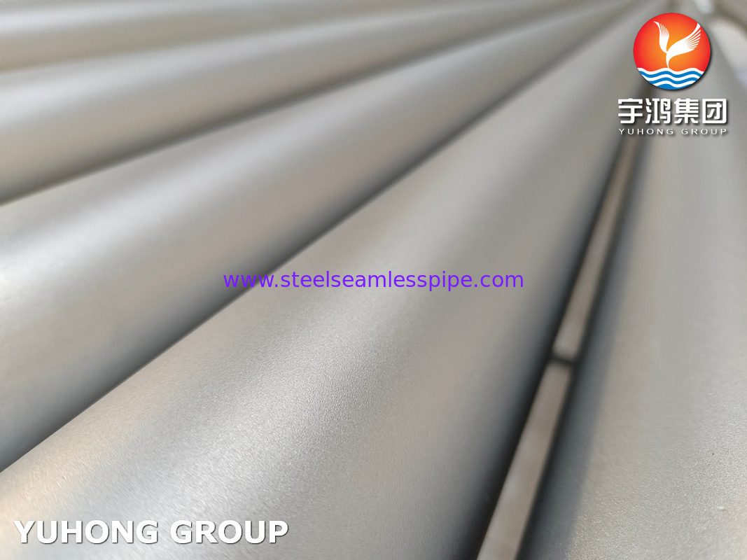 ASTM B407 Alloy 800 Tube en alliage de nickel pour échangeur de chaleur de chaudière
