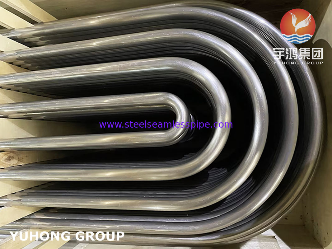 Tuyaux de coupe U ASME SB163 sans soudure en alliage de nickel