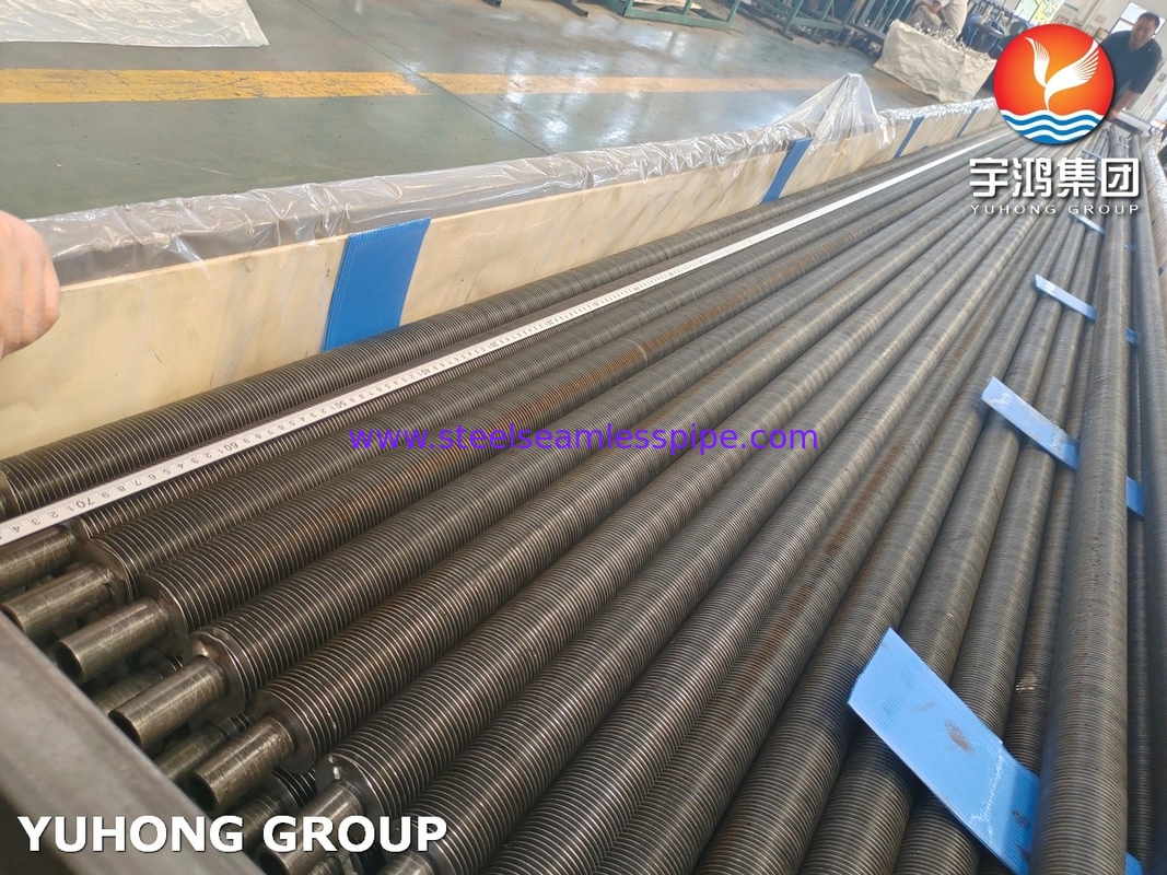 Pipe à aileron de type L A179 Aluminium 1060 1100 Pour tour de refroidissement