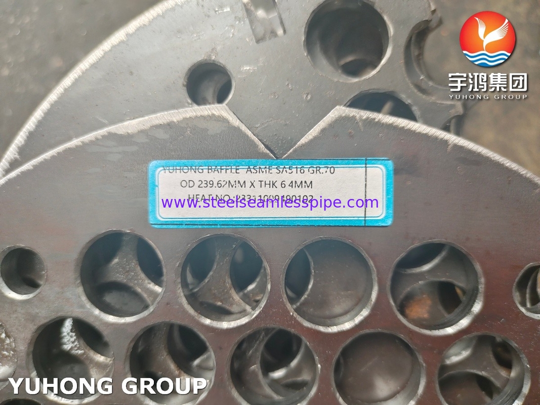 ASTM B171 C71500 feuille de tube en cuivre nickel 70/30 pour échangeurs de chaleur à coquille et à tube