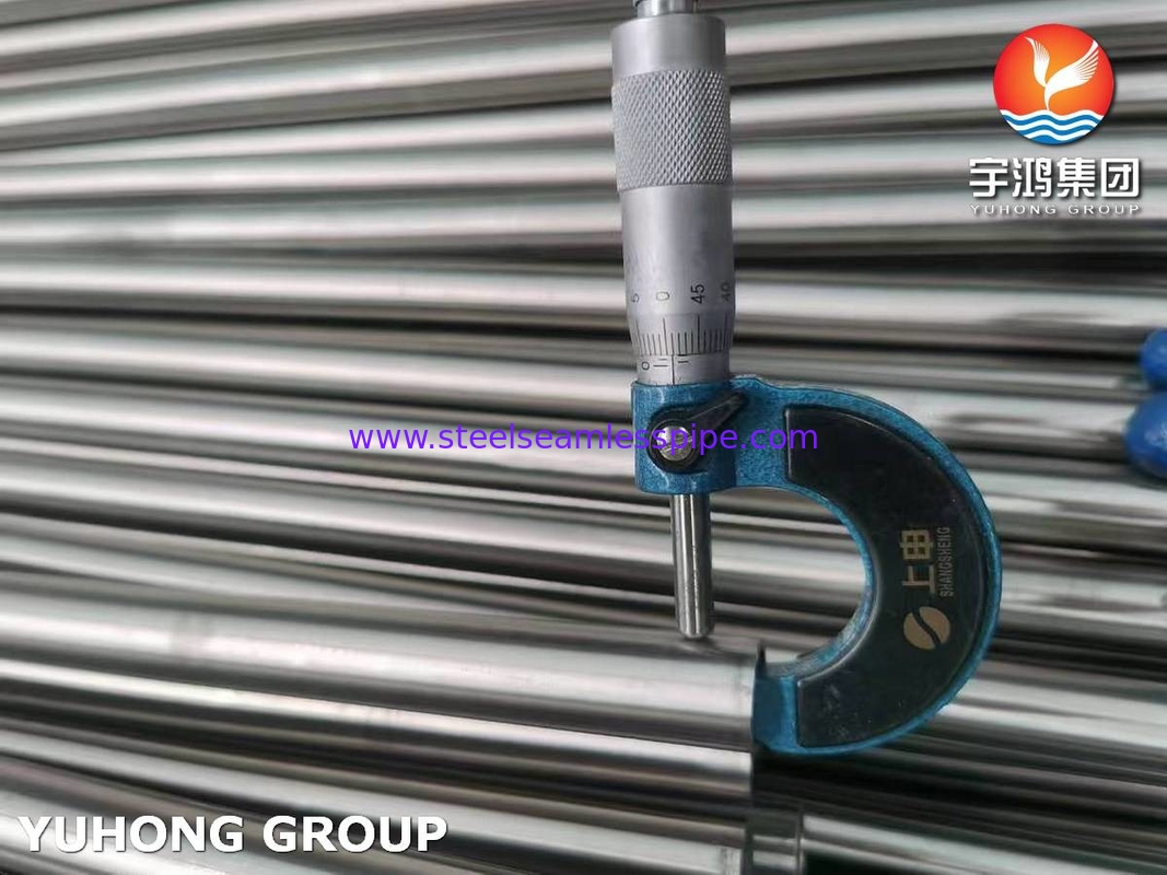 ASTM A249 TP316L BA Tube soudé en acier inoxydable pour chaudière et échangeur de chaleur
