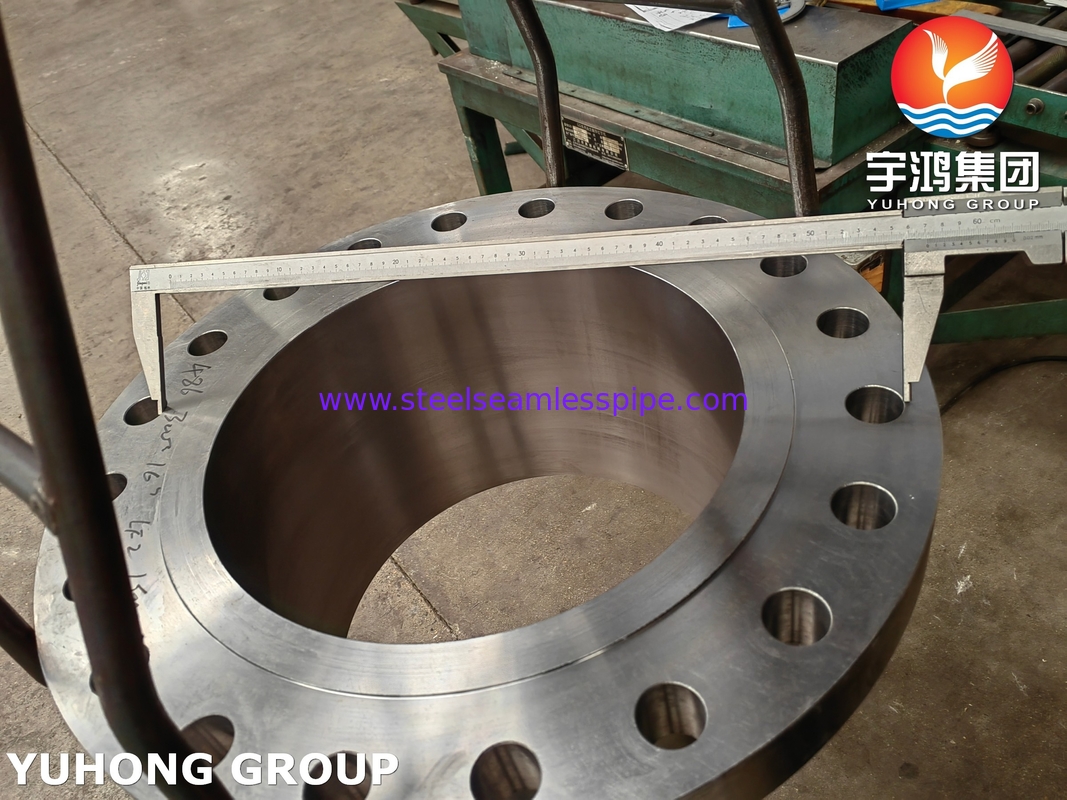 ASTM A350 LF2 Classe 1 Flange à cou de soudure en acier allié à basse température Flange forgée