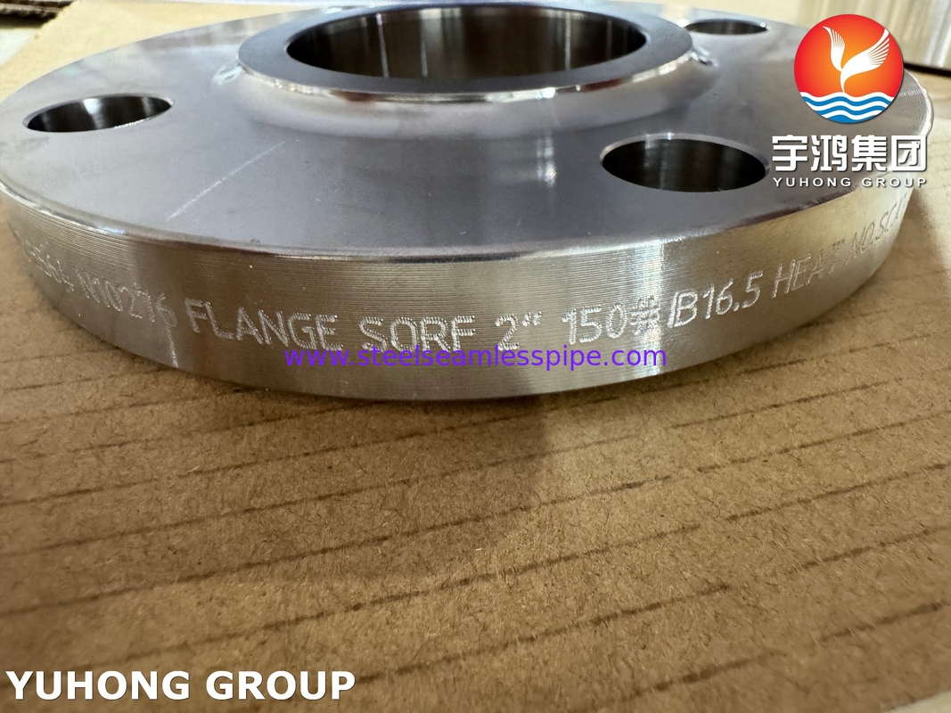 ASTM B564 UNS N10276 Flange en alliage de nickel à dérapage / Hastelloy C276 SORF